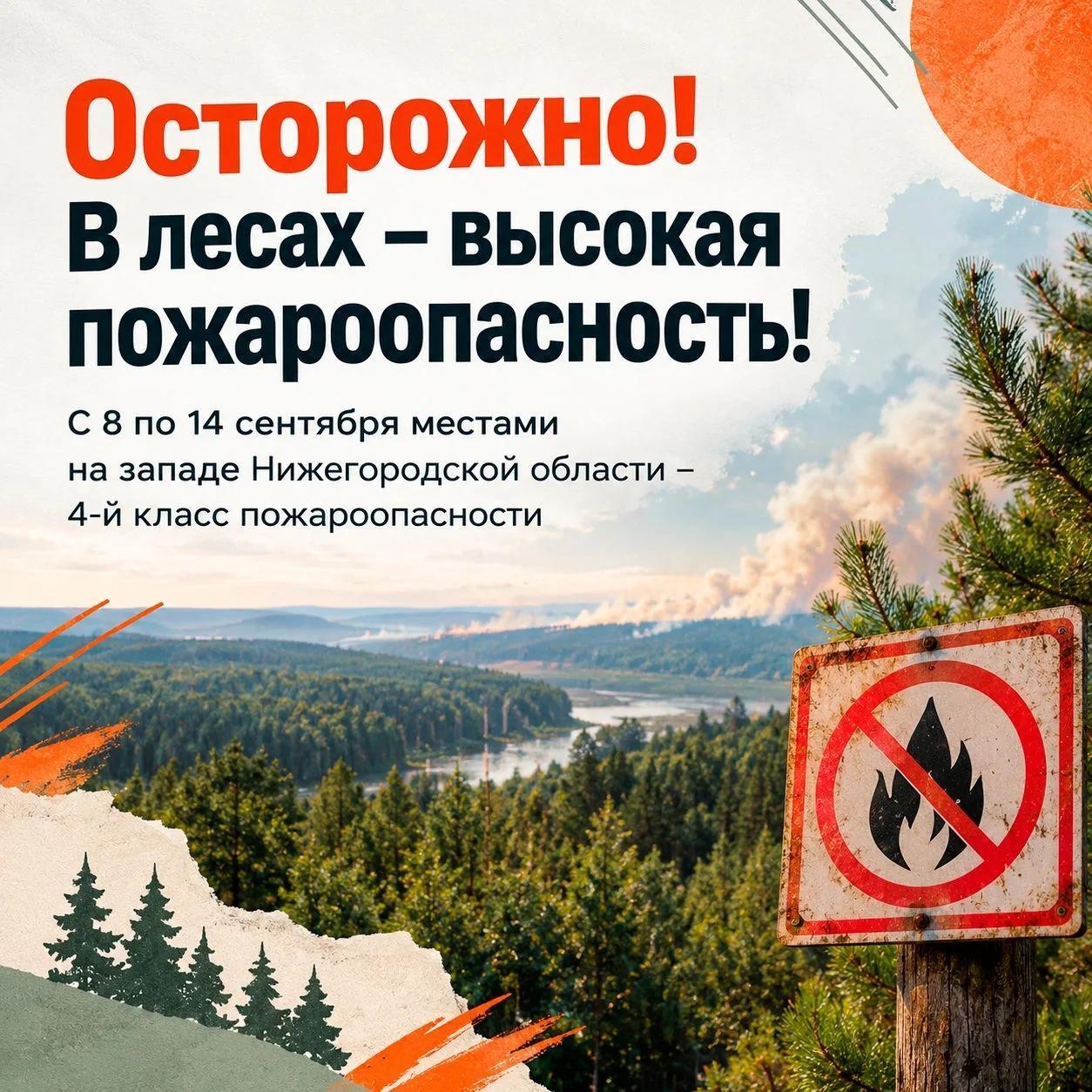 Читать далее о этой статье Осторожно: в лесах — высокая пожароопасность!